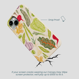 Seashell Veggie Patch iPhone 15 Plus Case