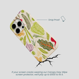 Seashell Veggie Patch iPhone 15 Pro Case