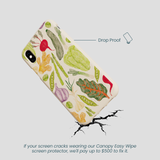 Seashell Veggie Patch iPhone XR Case