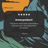 Black Vintage Peaks MTBCO iPhone 6/6s/7/8/SE Case