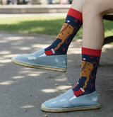 Anyfootwear 3 Pairs Women’s Symbolic Holiday Cotton Socks Funny Gift Party