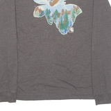 CARHARTT Womens T-Shirt Brown Long Sleeve XL