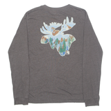 CARHARTT Womens T-Shirt Brown Long Sleeve XL