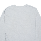 CARHARTT Loose Fit Mens T-Shirt Grey Long Sleeve XL