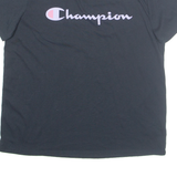 CHAMPION Womens T-Shirt Black M
