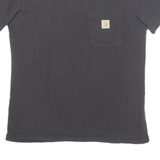 CARHARTT Mens T-Shirt Black S