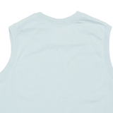 NIKE Womens Vest Blue Sleeveless L
