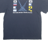 NAUTICA Mens T-Shirt Blue 2XL