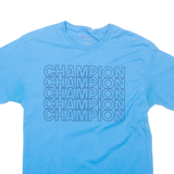 CHAMPION Mens T-Shirt Blue M