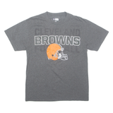 NFL Browns Mens T-Shirt Grey USA M