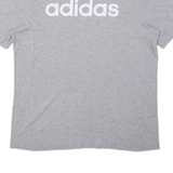 ADIDAS Mens T-Shirt Grey M