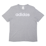 ADIDAS Mens T-Shirt Grey M