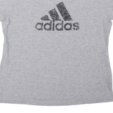 ADIDAS Girls T-Shirt Grey M