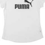 PUMA Womens T-Shirt White UK 10