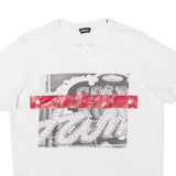 DIESEL Mens T-Shirt White S