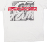 DIESEL Mens T-Shirt White S