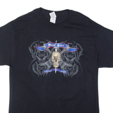 GILDAN Metal Scar Mens Band T-Shirt Black M