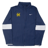 NIKE Mens Track Jacket Blue Hooded XL