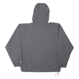 CHAMPION Mens Anorak Jacket Grey USA Hooded L