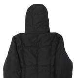 TOMMY HILFIGER Down Insulated Womens Puffer Coat Black Hooded L