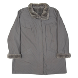 DIOLEN Womens Coat Grey 2XL