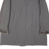 DIOLEN Womens Coat Grey 2XL