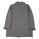 DIOLEN Womens Coat Grey 2XL