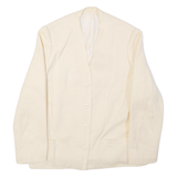VALENTINO Womens Blazer Jacket Cream M