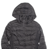 NAUTICA Womens Puffer Jacket Black Hooded L