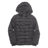 NAUTICA Womens Puffer Jacket Black Hooded L