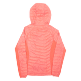 COLUMBIA Lightweight Womens Puffer Jacket Pink Hooded XS