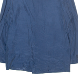 WHITBY Mens Blazer Jacket Blue Silk L
