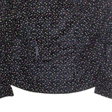 Womens Blazer Jacket Black Floral M