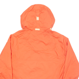COLUMBIA Lightweight Womens Jacket Orange Hooded XL