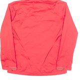 COLUMBIA Lightweight Womens Rain Jacket Pink Hooded S