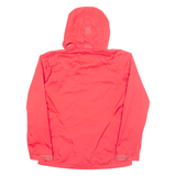 COLUMBIA Lightweight Womens Rain Jacket Pink Hooded S