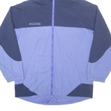 COLUMBIA Womens Jacket Purple Hooded M