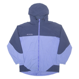 COLUMBIA Womens Jacket Purple Hooded M