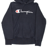 CHAMPION REVERSE WEAVE Womens Black Hoodie XS