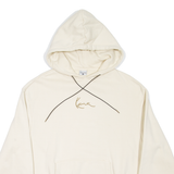 KARL KANI Womens Beige Hoodie S
