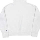 CHAMPION REVERSE WEAVE Lake Placid Womens Grey Hoodie L