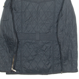 BARBOUR INTERNATIONAL Womens Quilted Jacket Black UK 8