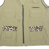 Utility Mens Workwear Gilet Green XL