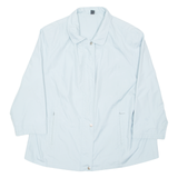 Womens Coach Jacket Blue Nylon UK 18