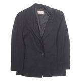 PENDLETON Petite Womens Blazer Jacket Black Wool S
