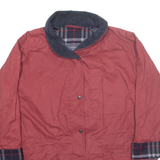 BURBERRY Womens Lined Jacket Red L