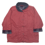 BURBERRY Womens Lined Jacket Red L