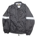 LAW PRO Womens Track Jacket Black Nylon XL