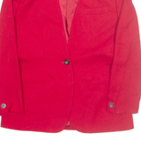 RENA ROWAN Womens Blazer Jacket Red M