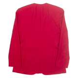 RENA ROWAN Womens Blazer Jacket Red M